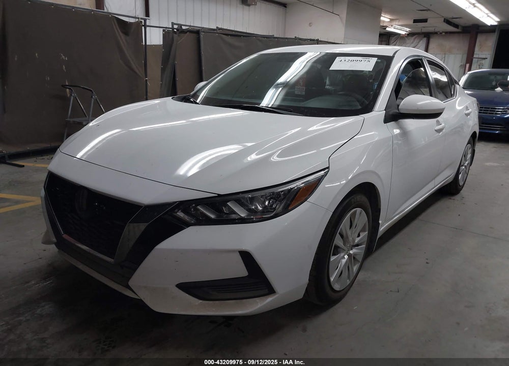 2022 NISSAN SENTRA VIN: 3N1AB8BV1NY253589