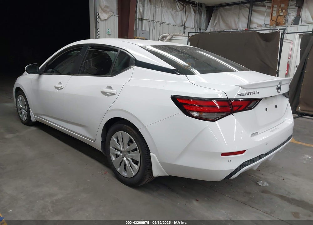 2022 NISSAN SENTRA VIN: 3N1AB8BV1NY253589