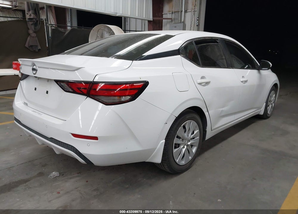 2022 NISSAN SENTRA VIN: 3N1AB8BV1NY253589