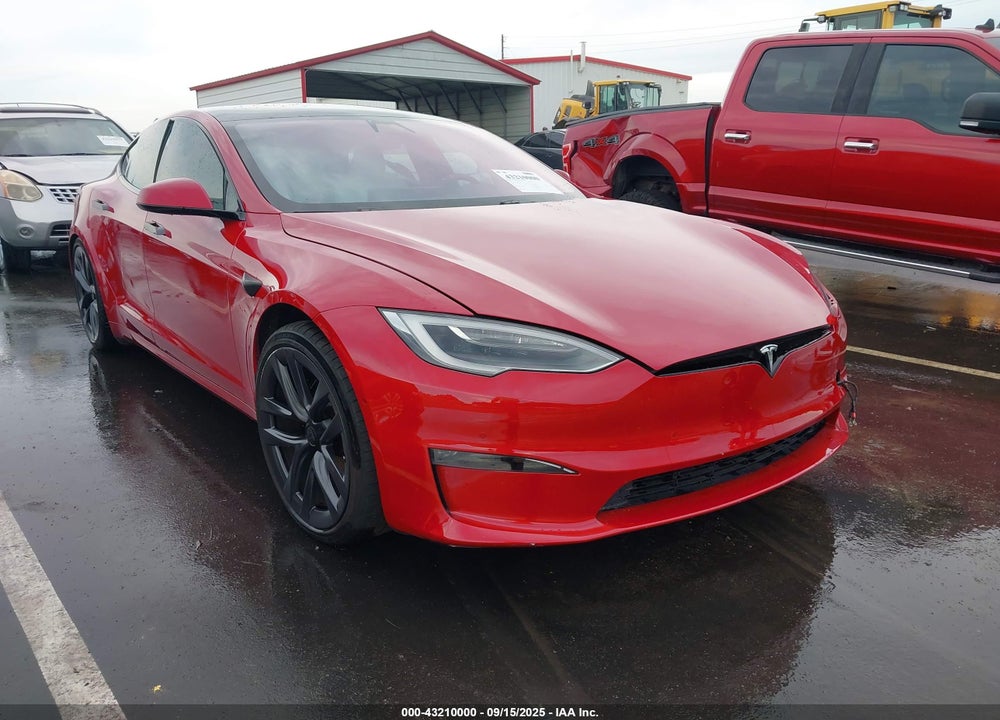 2022 TESLA MODEL S PLAID TRI MOTOR ALL-WHEEL DRIVE VIN: 5YJSA1E61NF461712