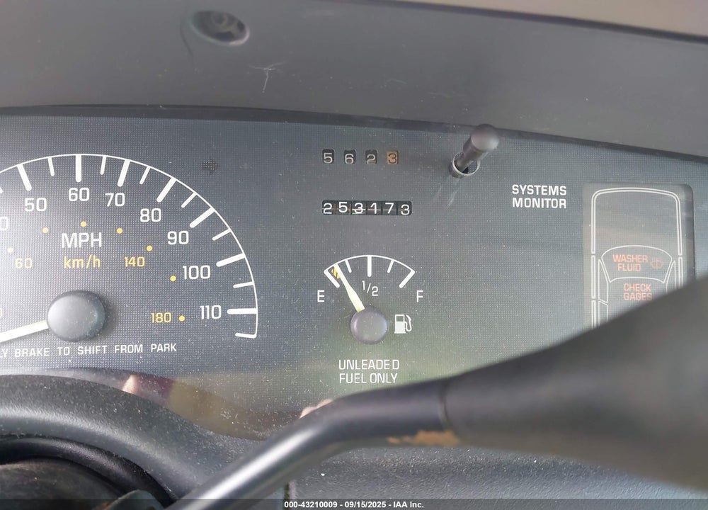 1999 PONTIAC BONNEVILLE SE VIN: 1G2HX52K7XH254153