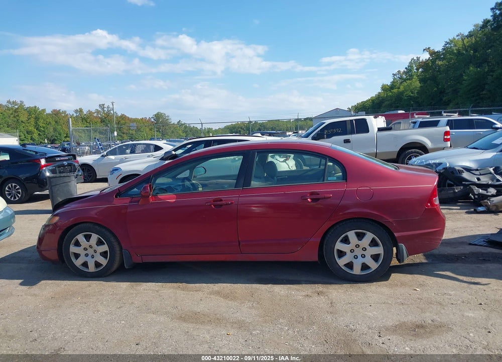 2007 HONDA CIVIC LX VIN: 1HGFA16507L029699
