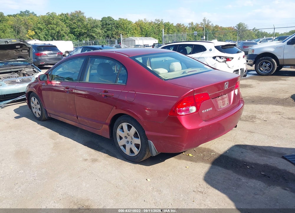 2007 HONDA CIVIC LX VIN: 1HGFA16507L029699