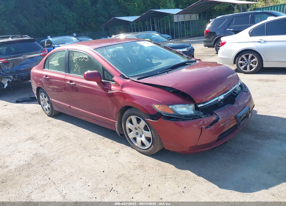 2007 HONDA CIVIC LX VIN: 1HGFA16507L029699