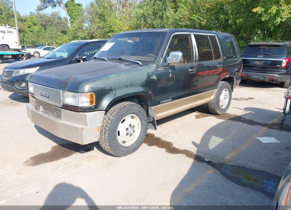 1992 ISUZU TROOPER LS VIN: JACDH58W9N7904832