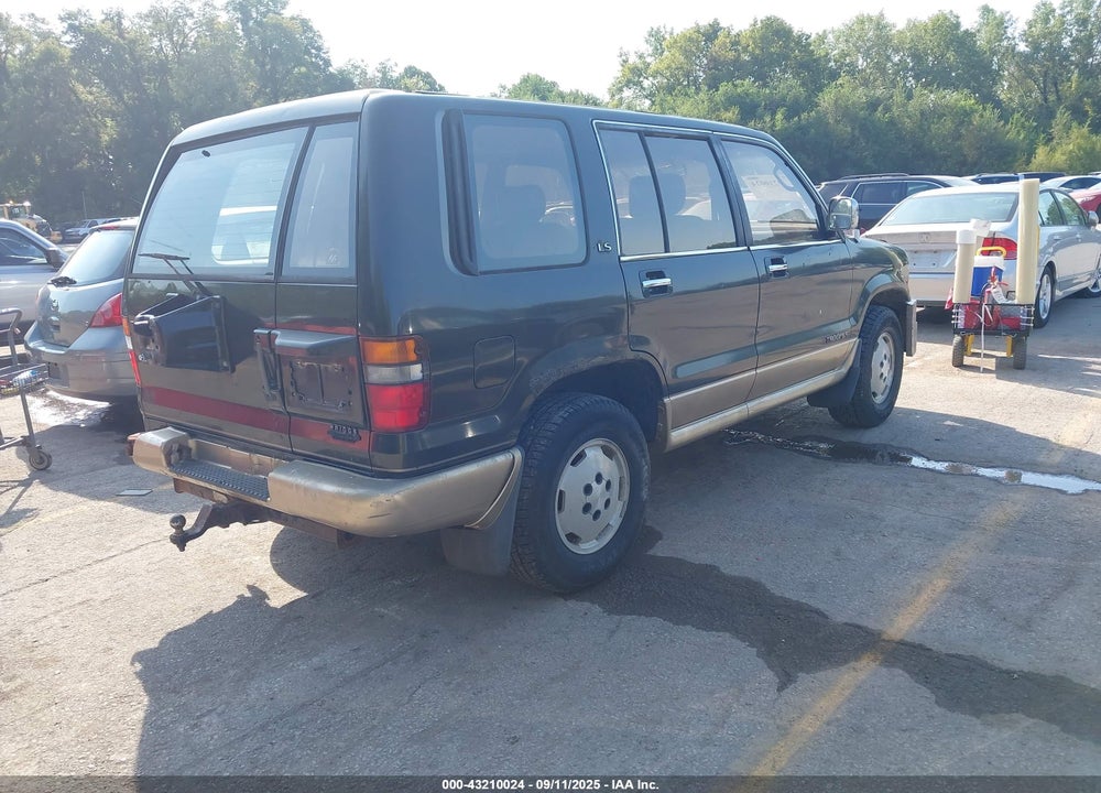 1992 ISUZU TROOPER LS VIN: JACDH58W9N7904832