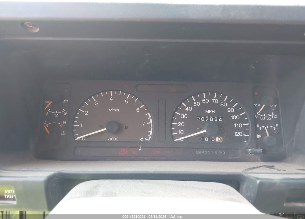 1992 ISUZU TROOPER LS VIN: JACDH58W9N7904832
