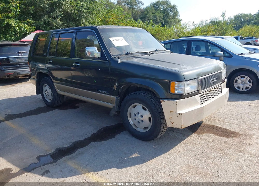 1992 ISUZU TROOPER LS VIN: JACDH58W9N7904832