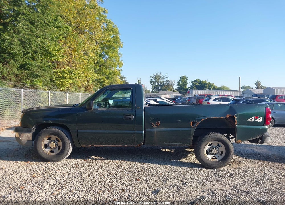 2004 CHEVROLET SILVERADO 1500 WORK TRUCK VIN: 1GCEK14V64Z328374