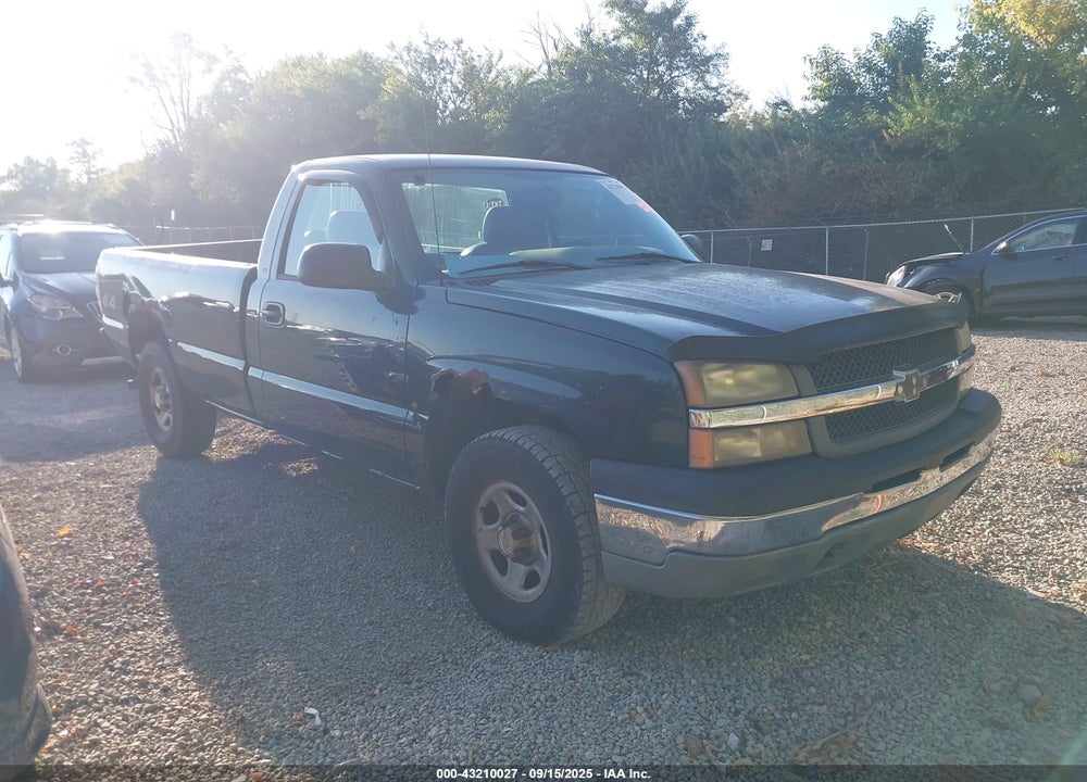 2004 CHEVROLET SILVERADO 1500 WORK TRUCK VIN: 1GCEK14V64Z328374