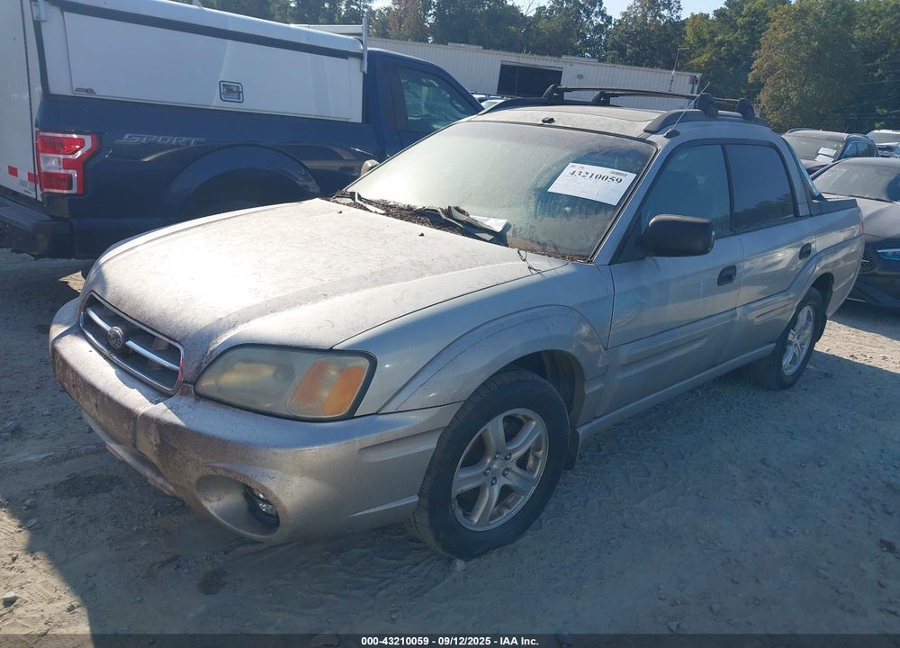 2004 SUBARU BAJA SPORT VIN: 4S4BT62C847100480