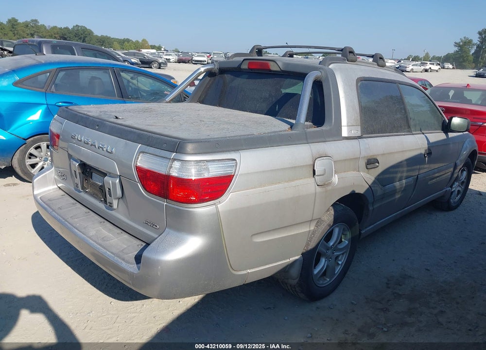2004 SUBARU BAJA SPORT VIN: 4S4BT62C847100480