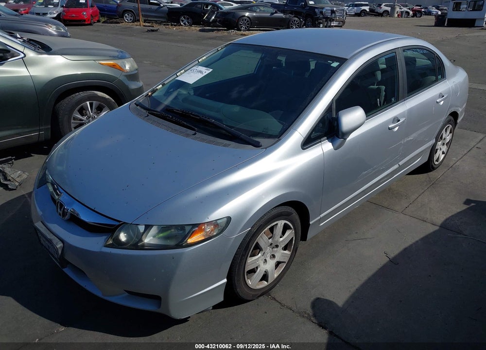 2009 HONDA CIVIC VIN: 19XFA16599E027816