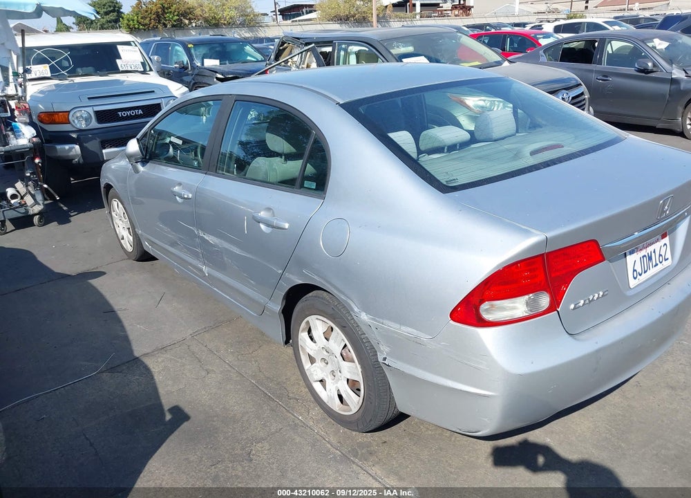 2009 HONDA CIVIC VIN: 19XFA16599E027816