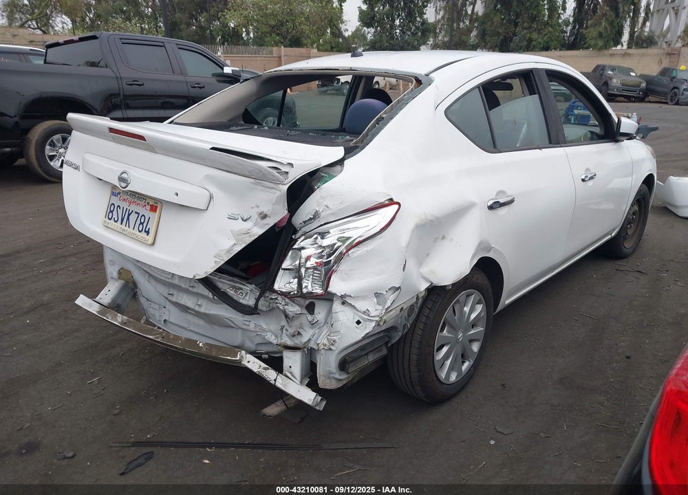 2019 NISSAN VERSA VIN: 3N1CN7AP0KL852862