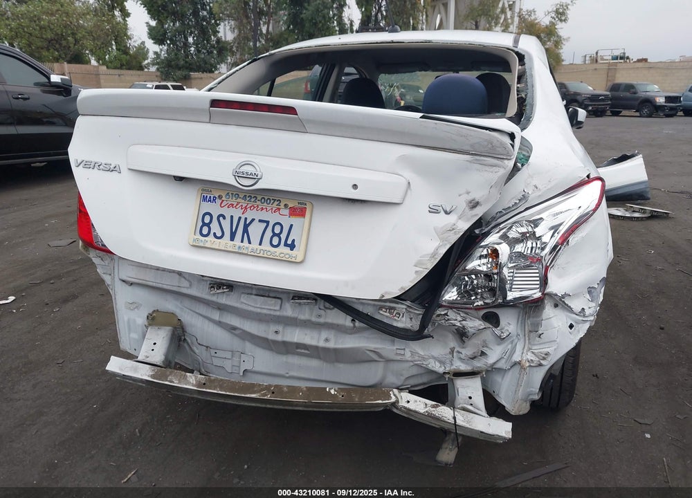2019 NISSAN VERSA VIN: 3N1CN7AP0KL852862