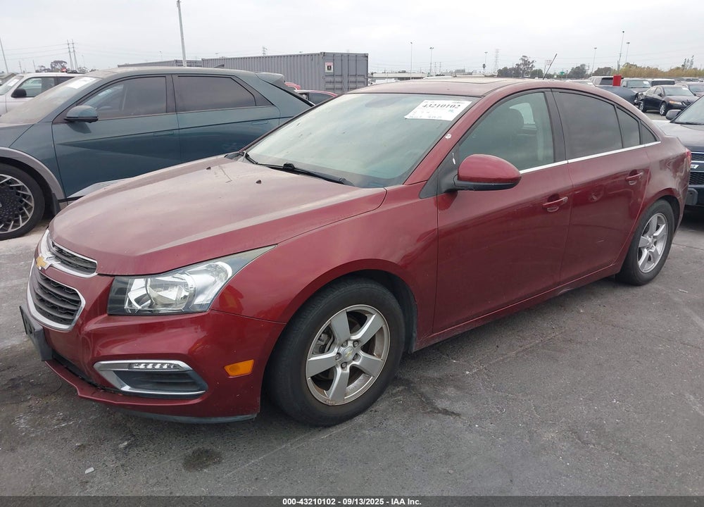 2016 CHEVROLET CRUZE LIMITED 1LT AUTO VIN: 1G1PE5SB9G7196204