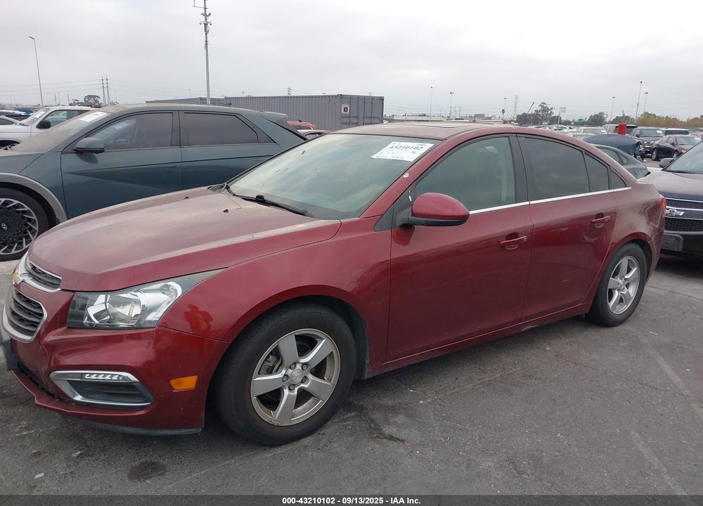 2016 CHEVROLET CRUZE LIMITED 1LT AUTO VIN: 1G1PE5SB9G7196204