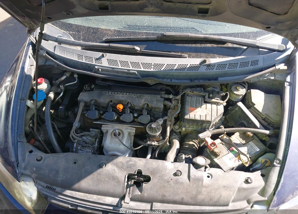 2007 HONDA CIVIC LX VIN: JHMFA165X7S004845