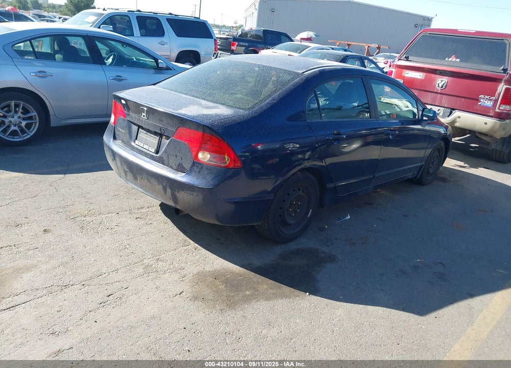 2007 HONDA CIVIC LX VIN: JHMFA165X7S004845
