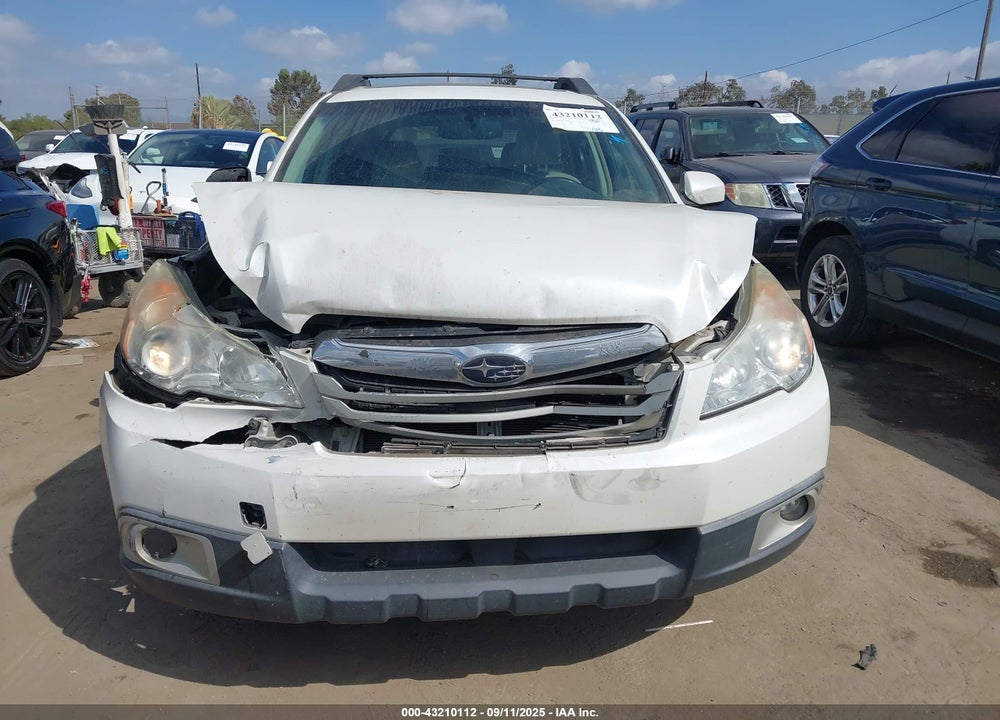 2012 SUBARU OUTBACK VIN: 4S4BRBGC5C3239424