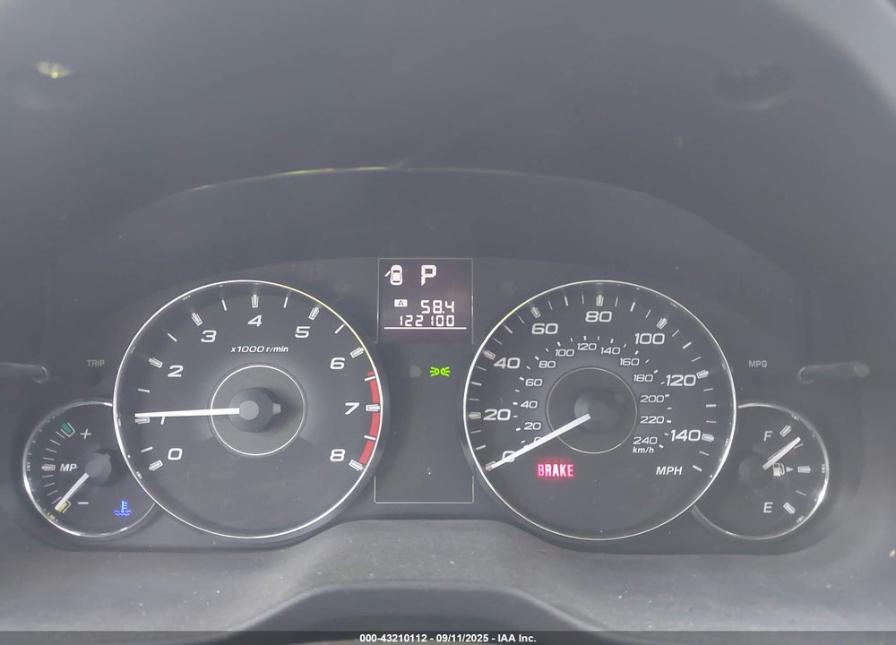 2012 SUBARU OUTBACK VIN: 4S4BRBGC5C3239424