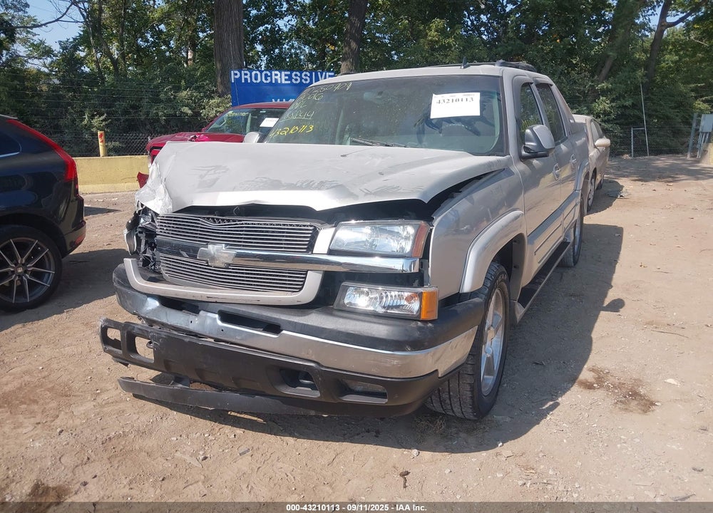 2006 CHEVROLET AVALANCHE 1500 Z66 VIN: 3GNEC12ZX6G188844