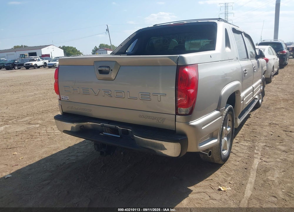 2006 CHEVROLET AVALANCHE 1500 Z66 VIN: 3GNEC12ZX6G188844