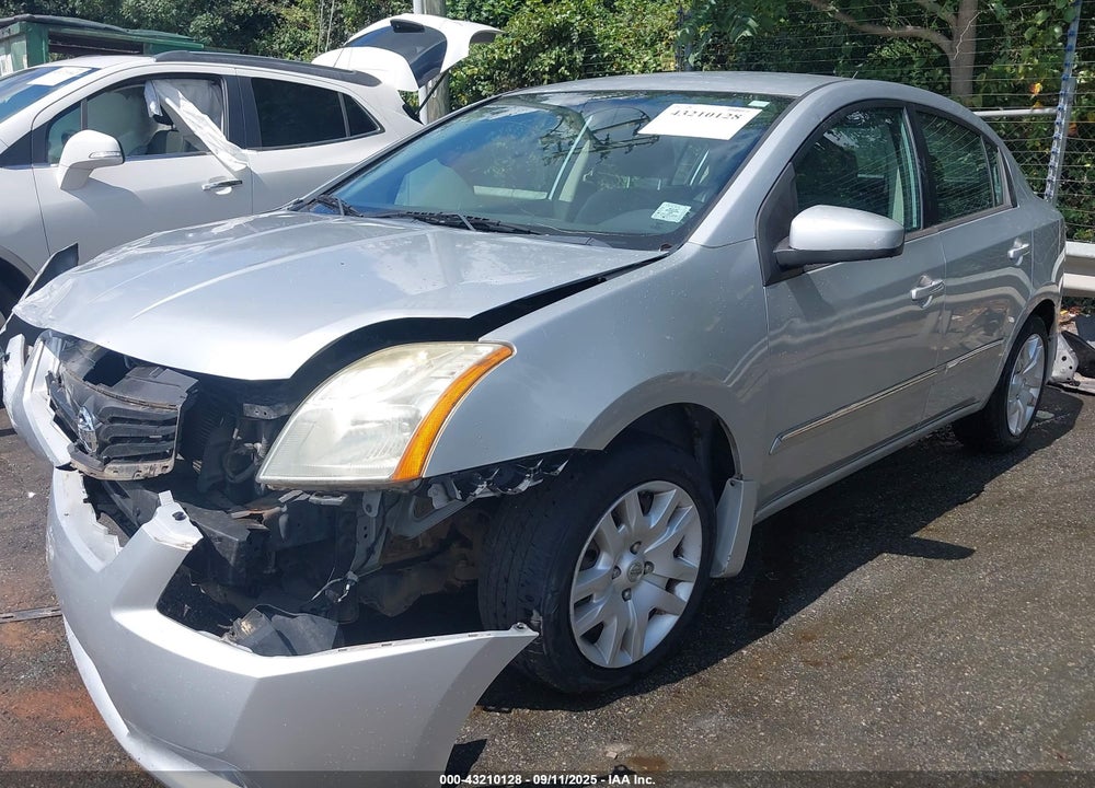 2012 NISSAN SENTRA 2.0 S VIN: 3N1AB6AP6CL636896