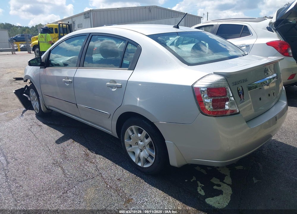 2012 NISSAN SENTRA 2.0 S VIN: 3N1AB6AP6CL636896