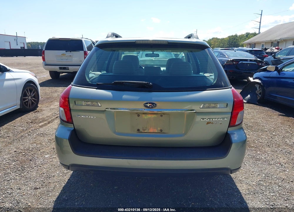 2009 SUBARU OUTBACK VIN: 4S4BP61C897334647