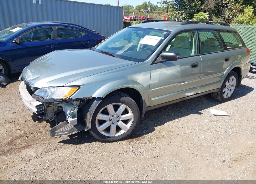 2009 SUBARU OUTBACK VIN: 4S4BP61C897334647