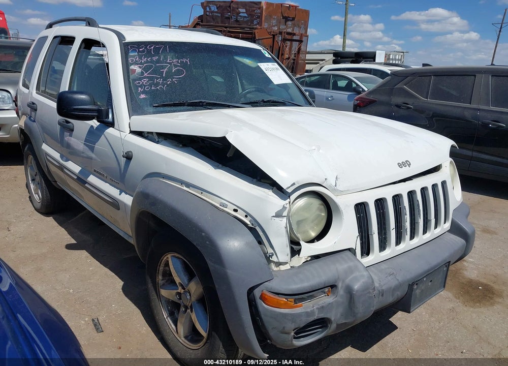 2003 JEEP LIBERTY SPORT VIN: 1J4GL48K63W548275