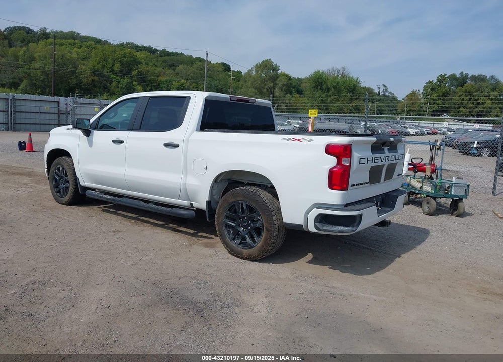 2022 CHEVROLET SILVERADO 1500 LTD 4WD SHORT BED CUSTOM VIN: 1GCPYBEK9NZ140077