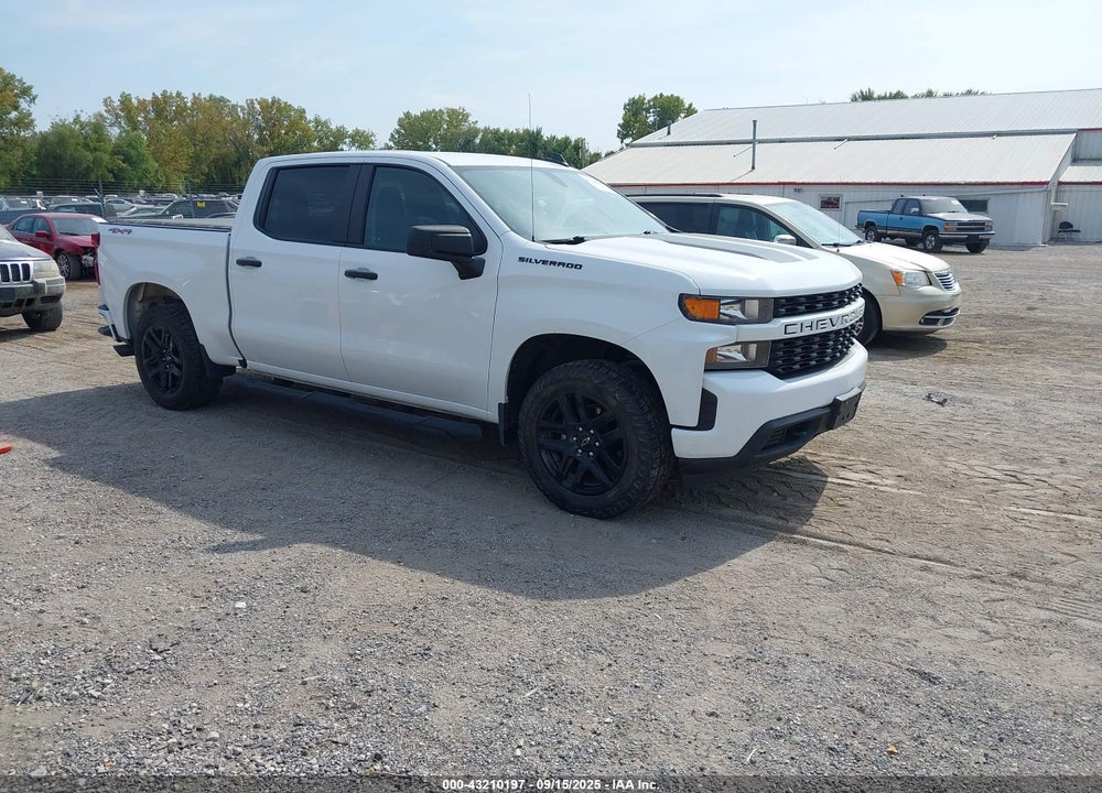 2022 CHEVROLET SILVERADO 1500 LTD 4WD SHORT BED CUSTOM VIN: 1GCPYBEK9NZ140077