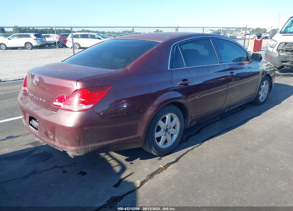 2007 TOYOTA AVALON XL VIN: 4T1BK36B97U223214