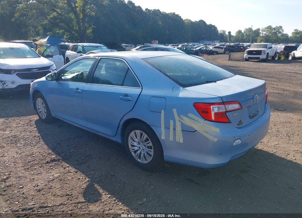 2012 TOYOTA CAMRY LE VIN: 4T4BF1FK4CR194617