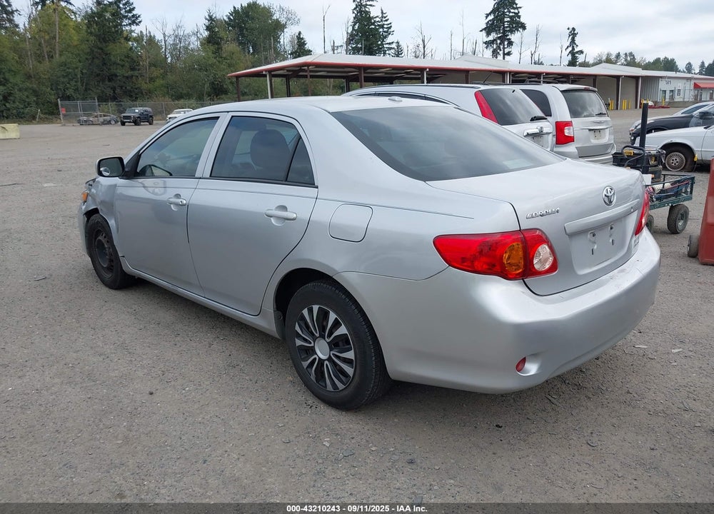 2009 TOYOTA COROLLA VIN: 2T1BU40E19C129092