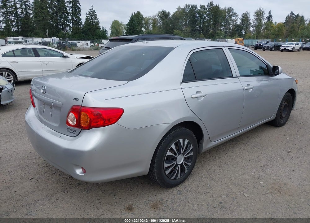 2009 TOYOTA COROLLA VIN: 2T1BU40E19C129092