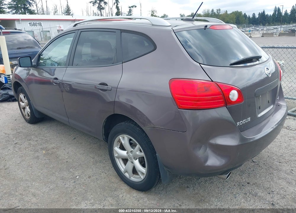 2008 NISSAN ROGUE SL VIN: JN8AS58V18W404465