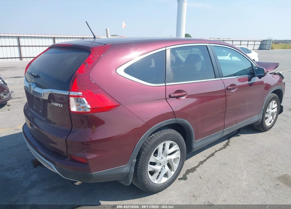 2015 HONDA CR-V VIN: 5J6RM4H53FL099238