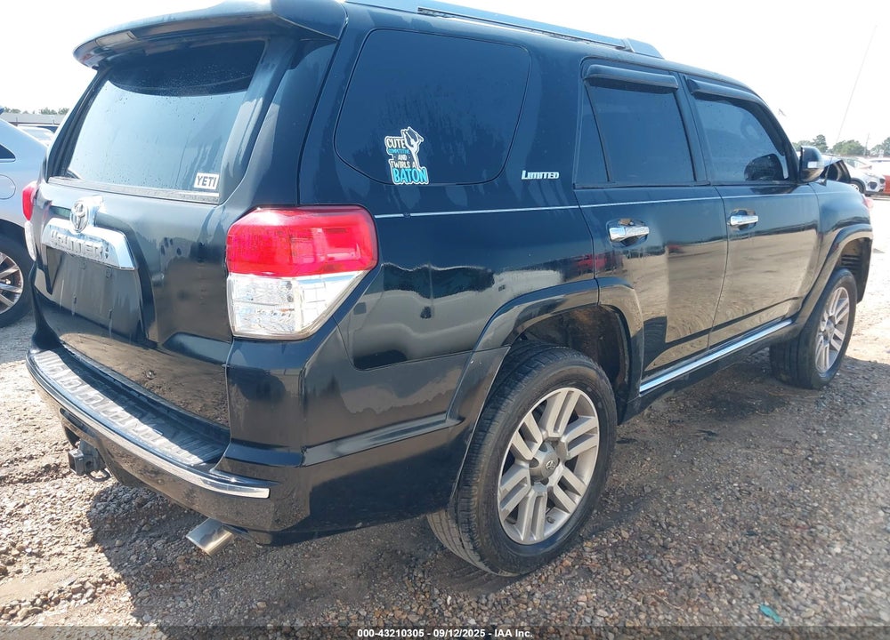 2011 TOYOTA 4RUNNER VIN: JTEZU5JR4B5028598