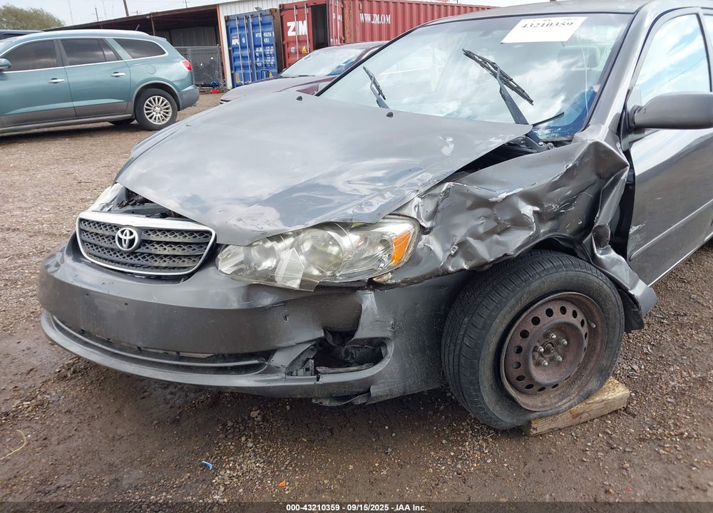 2007 TOYOTA COROLLA LE VIN: 2T1BR32E97C811725