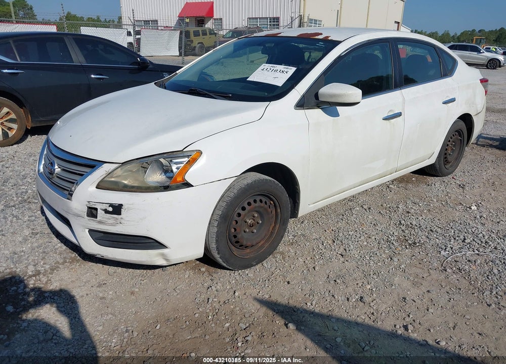 2015 NISSAN SENTRA S VIN: 3N1AB7AP3FY353367