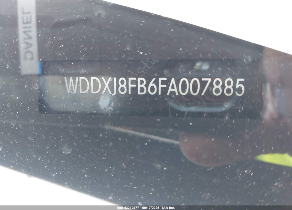 2015 MERCEDES-BENZ S 550 4MATIC VIN: WDDXJ8FB6FA007885