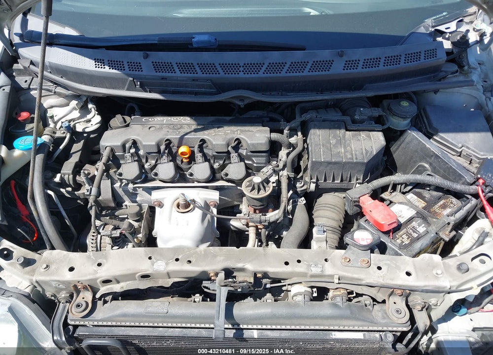 2006 HONDA CIVIC LX VIN: 1HGFA16586L067776