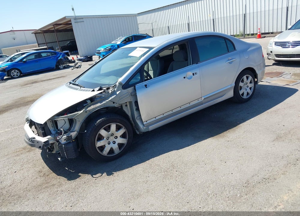 2006 HONDA CIVIC LX VIN: 1HGFA16586L067776