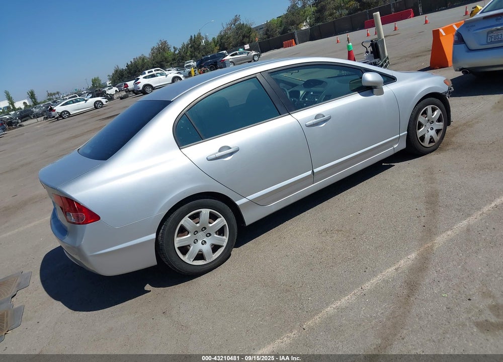 2006 HONDA CIVIC LX VIN: 1HGFA16586L067776