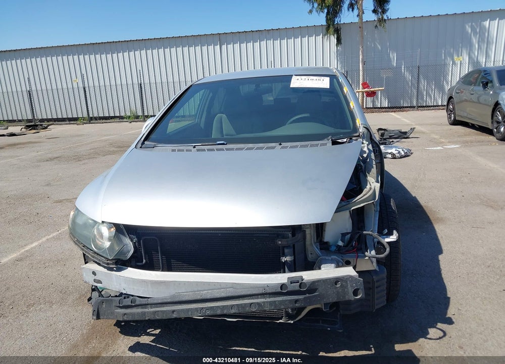 2006 HONDA CIVIC LX VIN: 1HGFA16586L067776