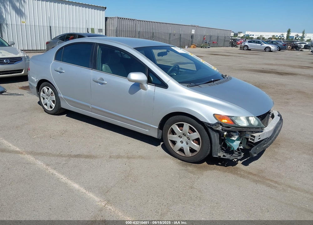 2006 HONDA CIVIC LX VIN: 1HGFA16586L067776